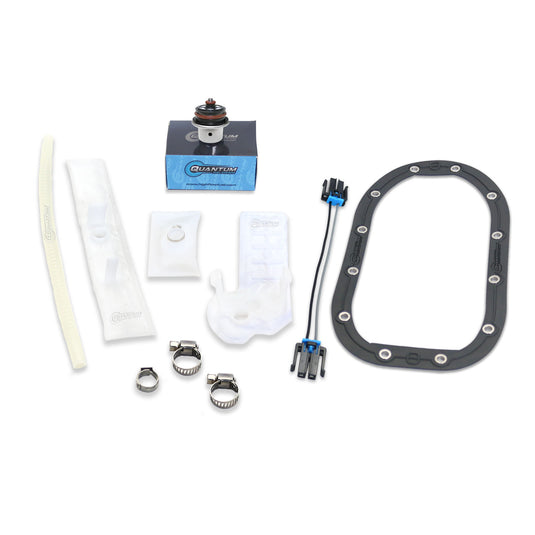 Fuel Pump Repair Kit w/ Fuel Pressure Regulator, Tank Seal, Strainer QFS-K344 image 1