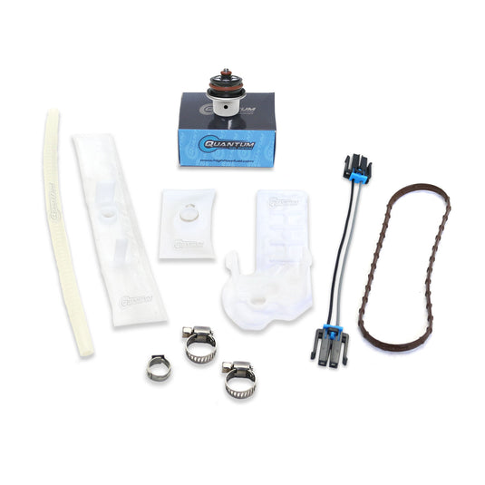 Fuel Pump Repair Kit w/ Fuel Pressure Regulator, Tank Seal, Strainer QFS-K345 image 1