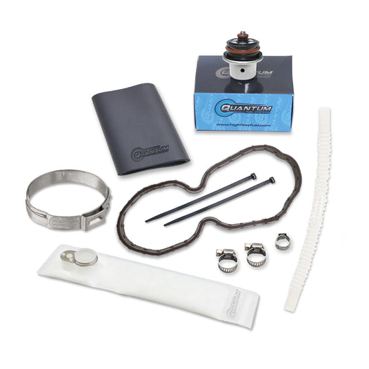 Fuel Pump Repair Kit w/ Fuel Pressure Regulator, Tank Seal, Strainer QFS-K346 image 1