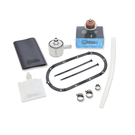 Fuel Pump Repair Kit w/ Fuel Pressure Regulator, Tank Seal, Fuel Filter, Strainer QFS-K348 image 1