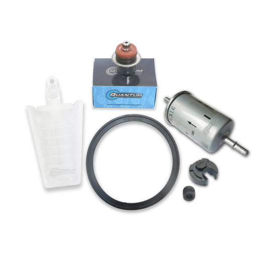 Fuel Pump Repair Kit w/ Fuel Pressure Regulator, Tank Seal, Fuel Filter, Strainer QFS-K361 image 1