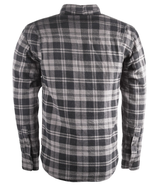 MARKSMAN FLANNEL BLACK/GREY LG