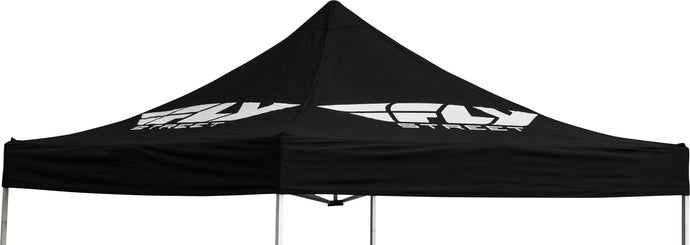 10X10 CANOPY TOP BLACK REPLACEMENT TOP 31-31100-C FLY BLK image 1