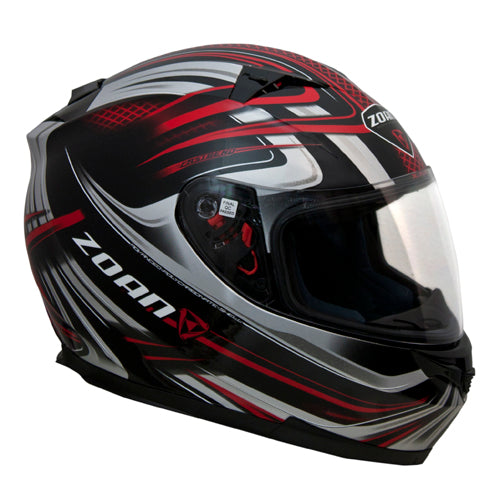 ZOAN BLADE SVS M/C HELMET - REBORN, RED -3XL