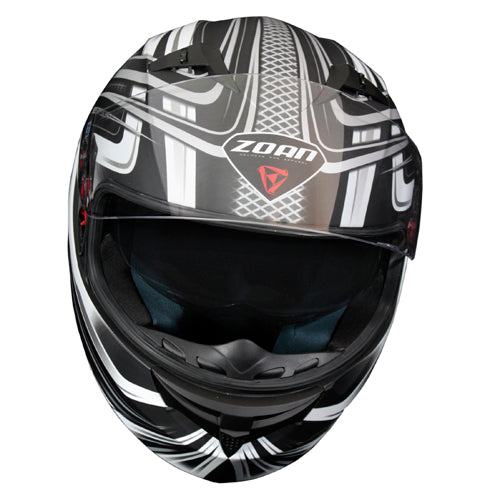 ZOAN BLADE SVS M/C HELMET - REBORN, MATTE WHITE -SM