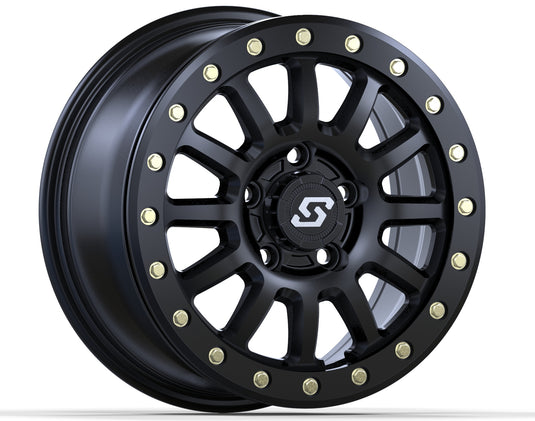 SANO BDLK WHEEL 15X7 5/4.5 6+1 (+50MM) BLACK A21B-57012+50 image 2