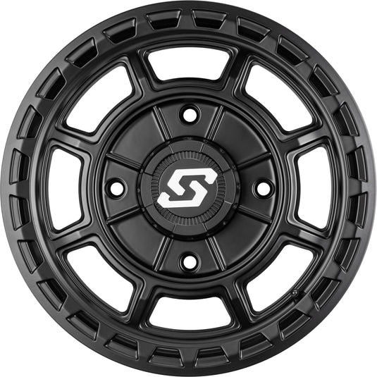 RIFT WHEEL 15X7 4/137 5+2 (+10MM) BLACK A22B-57037+10S image 2