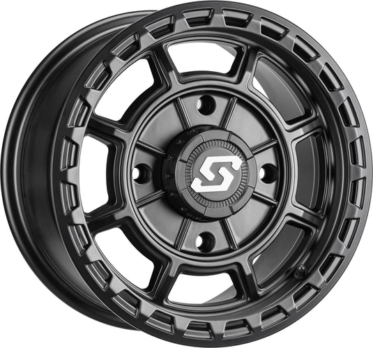 RIFT WHEEL 14X7 4/156 5+2 (+10MM) BLACK A22B-47056+10S image 1